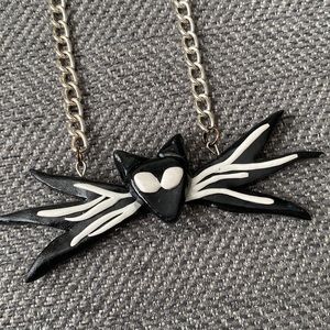 Nightmare Before Christmas Jack Skellington Inspired Necklace